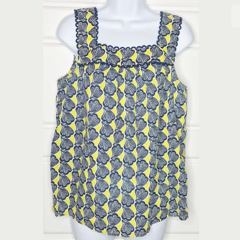 Boden sleeveless top shell print